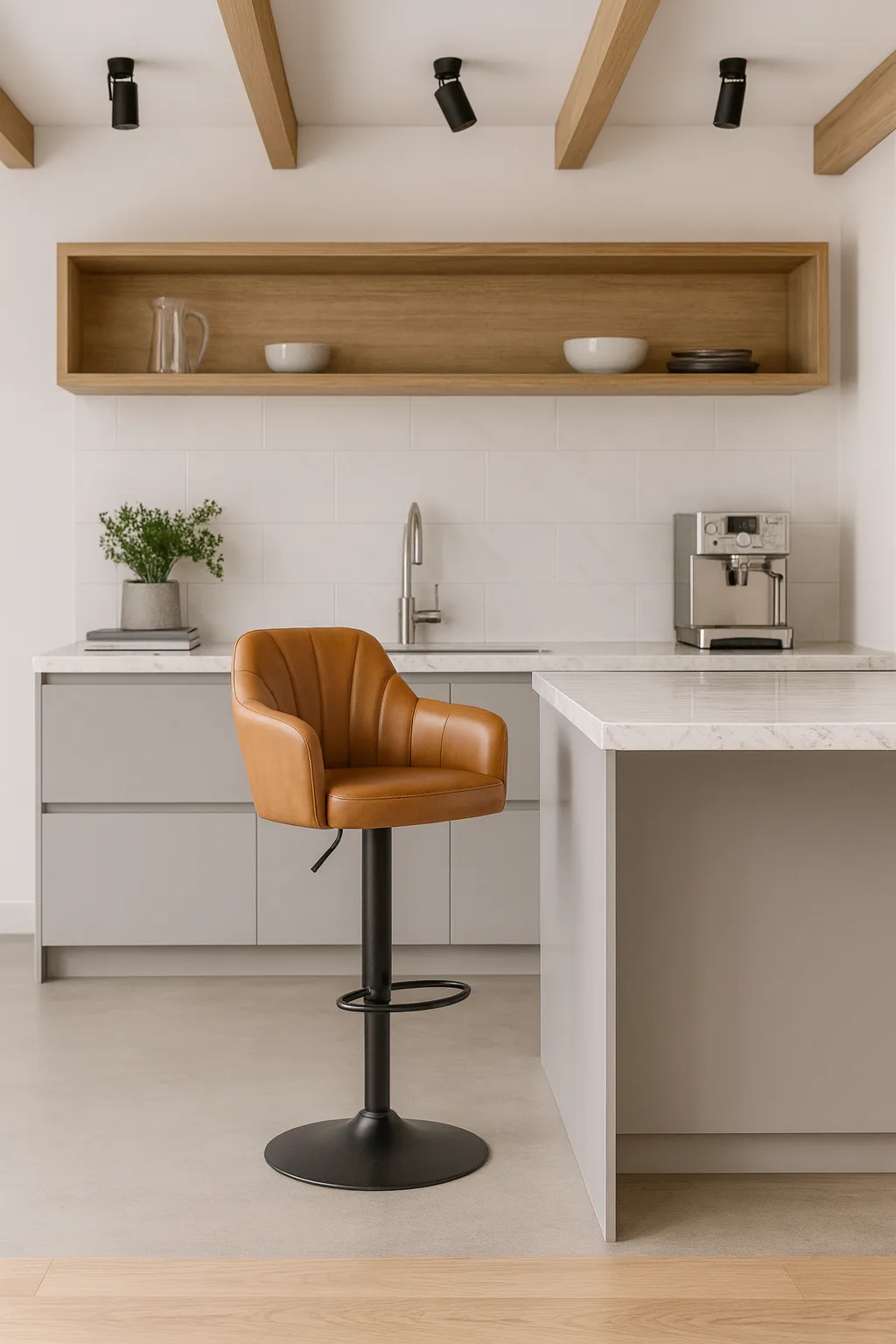 Taburete Regulable Cook Black