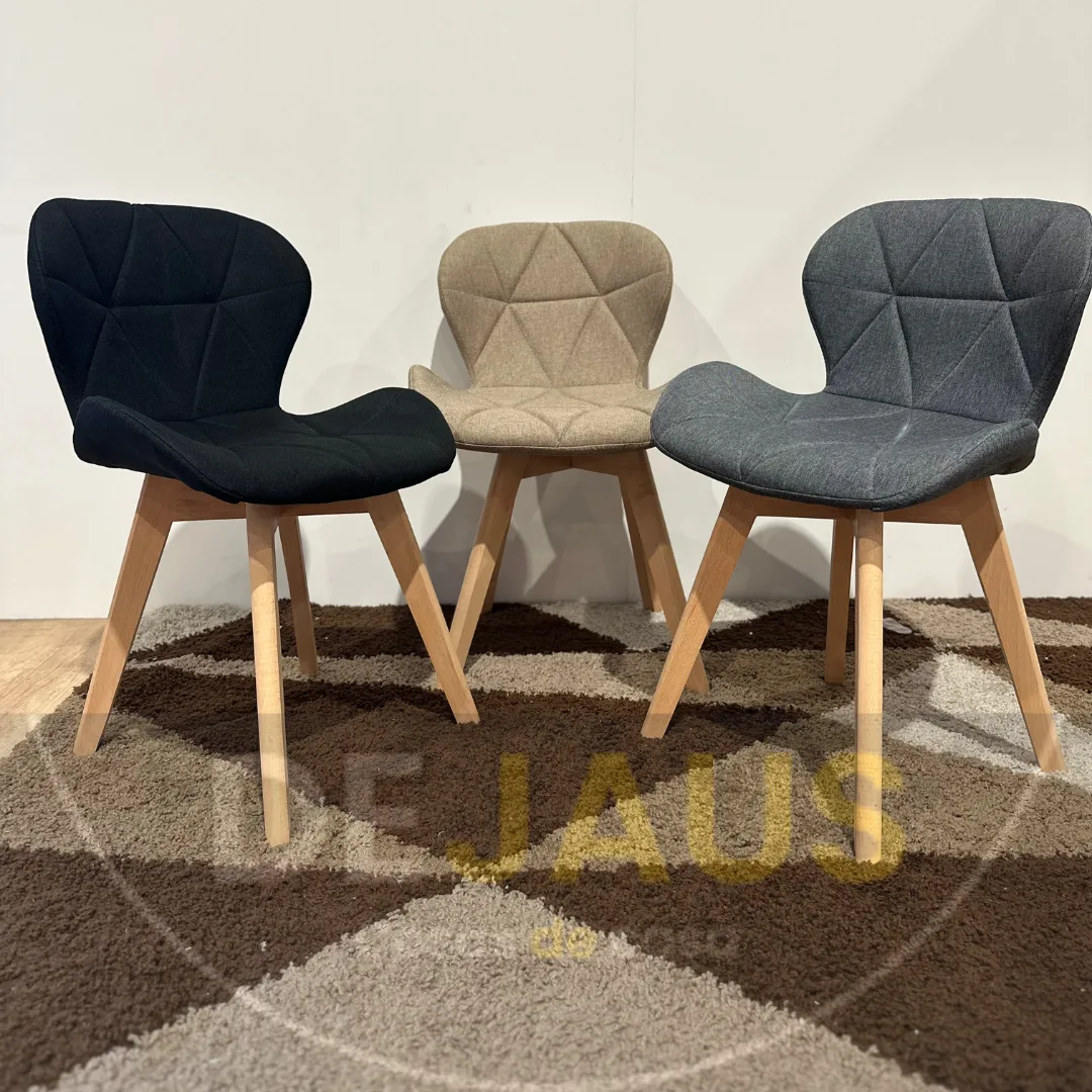 Set de 4 Silla Mariposa Lino