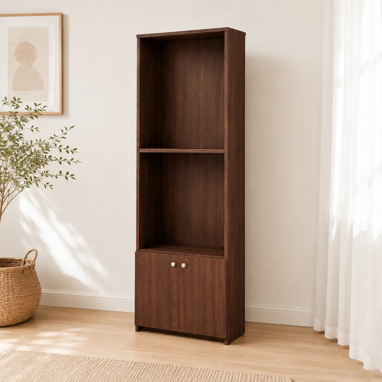 Estante Zen con Puertas