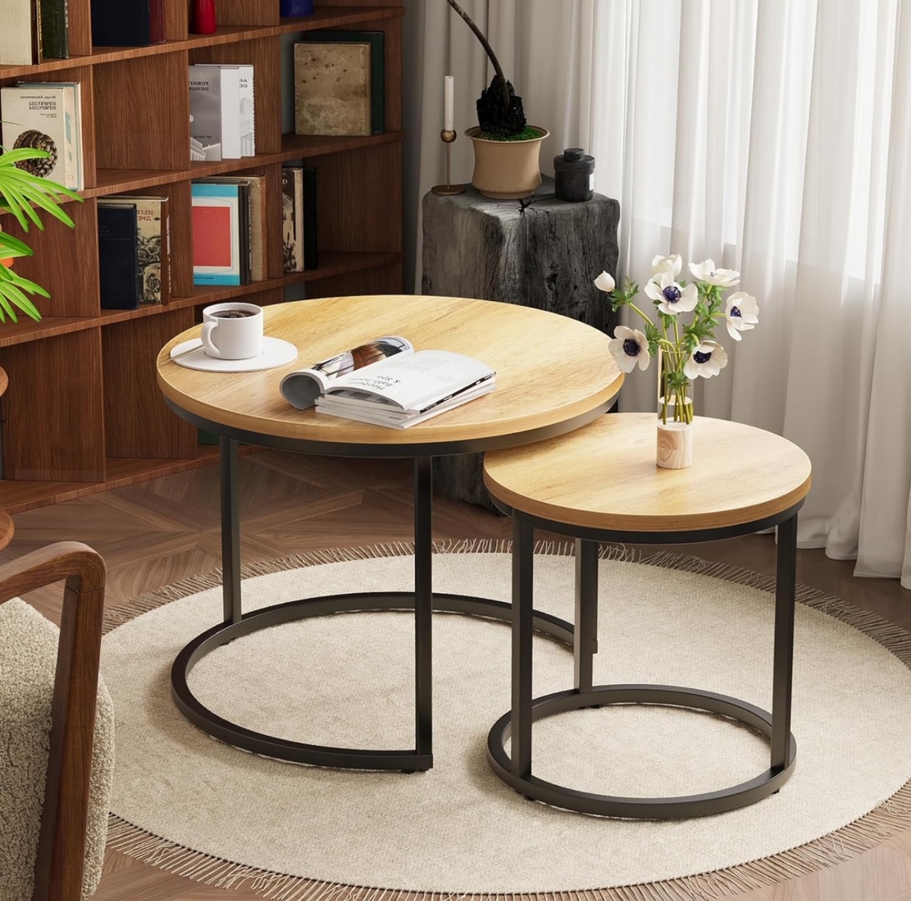 Mesa Dúo Wood Black