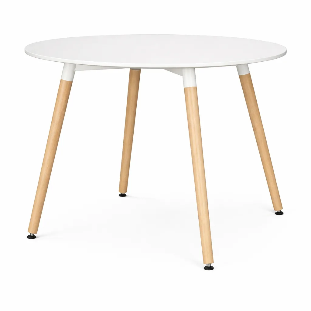 Mesa Eames Basic MDF Redonda