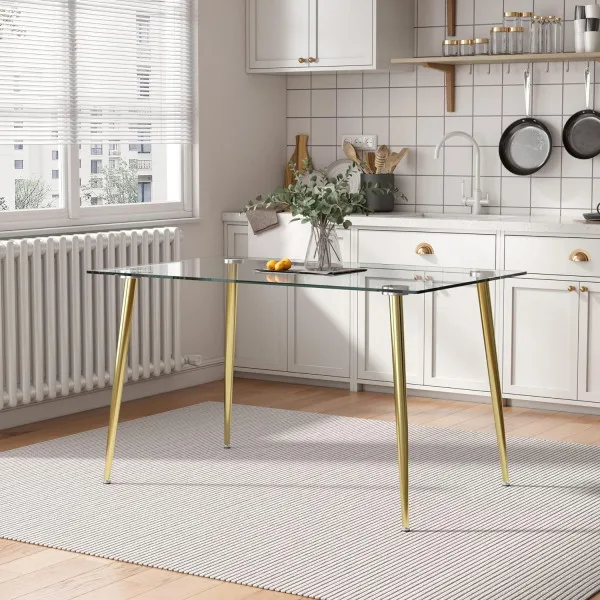 Mesa Lyon Rectangular Gold