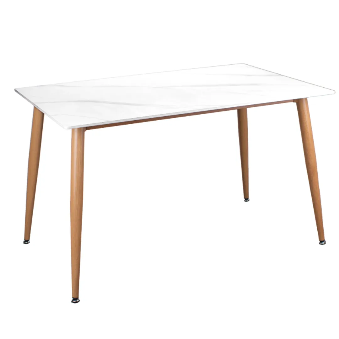 Mesa Rectangular Cuarzo Calacatta