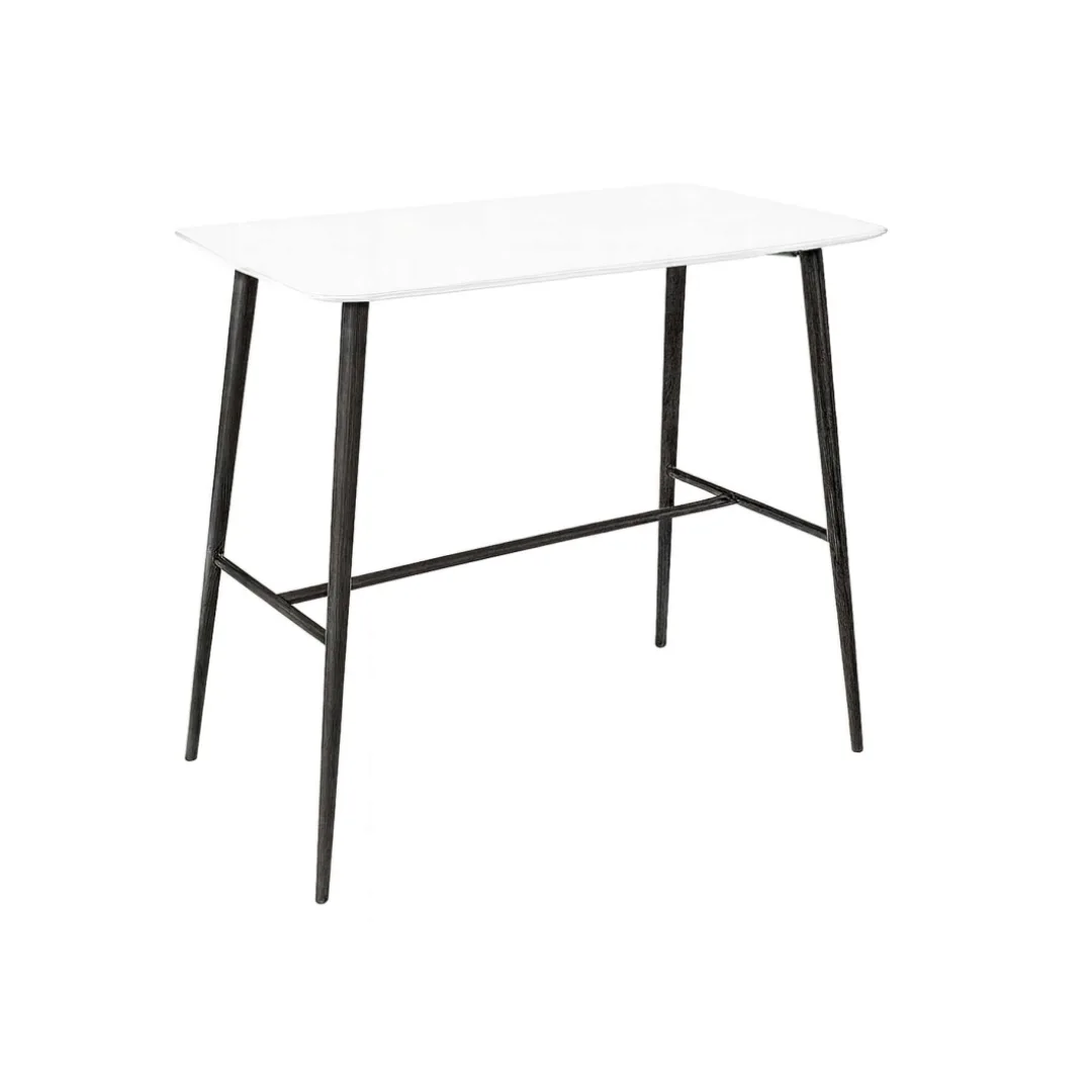 Mesa Rectangular Lyon Bar Blanca