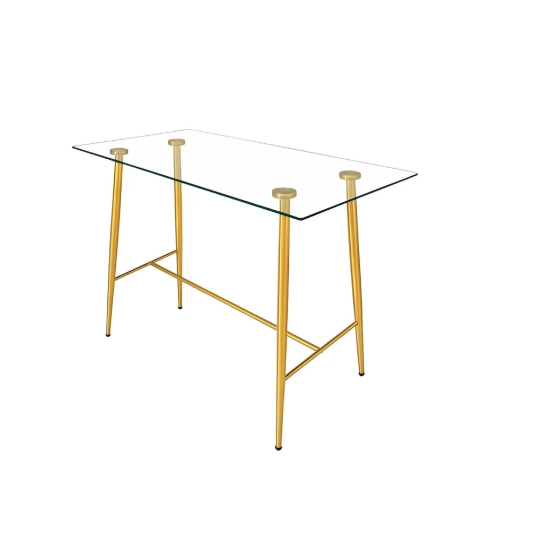 Mesa Rectangular Lyon Bar Vidrio