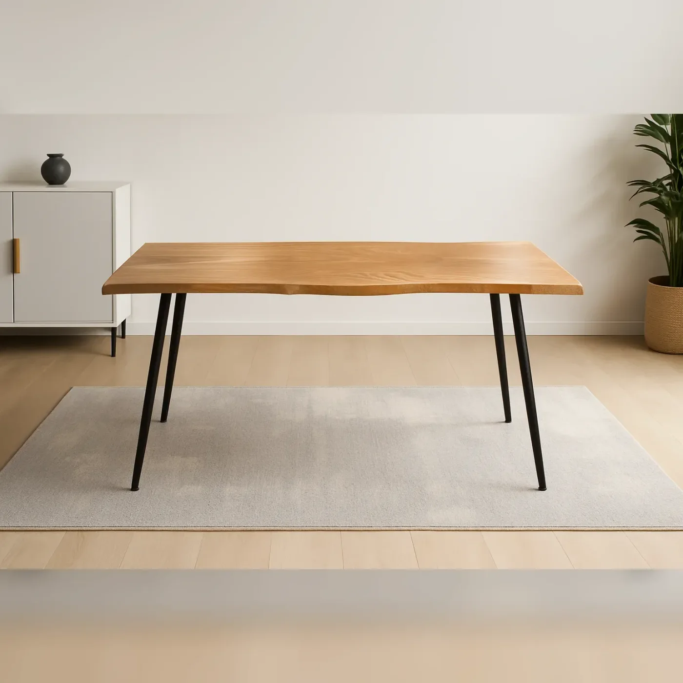 Mesa Rectangular Nordica Madera