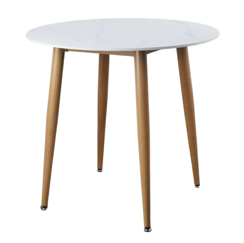 Mesa Redonda Cuarzo Calacatta (100cm)