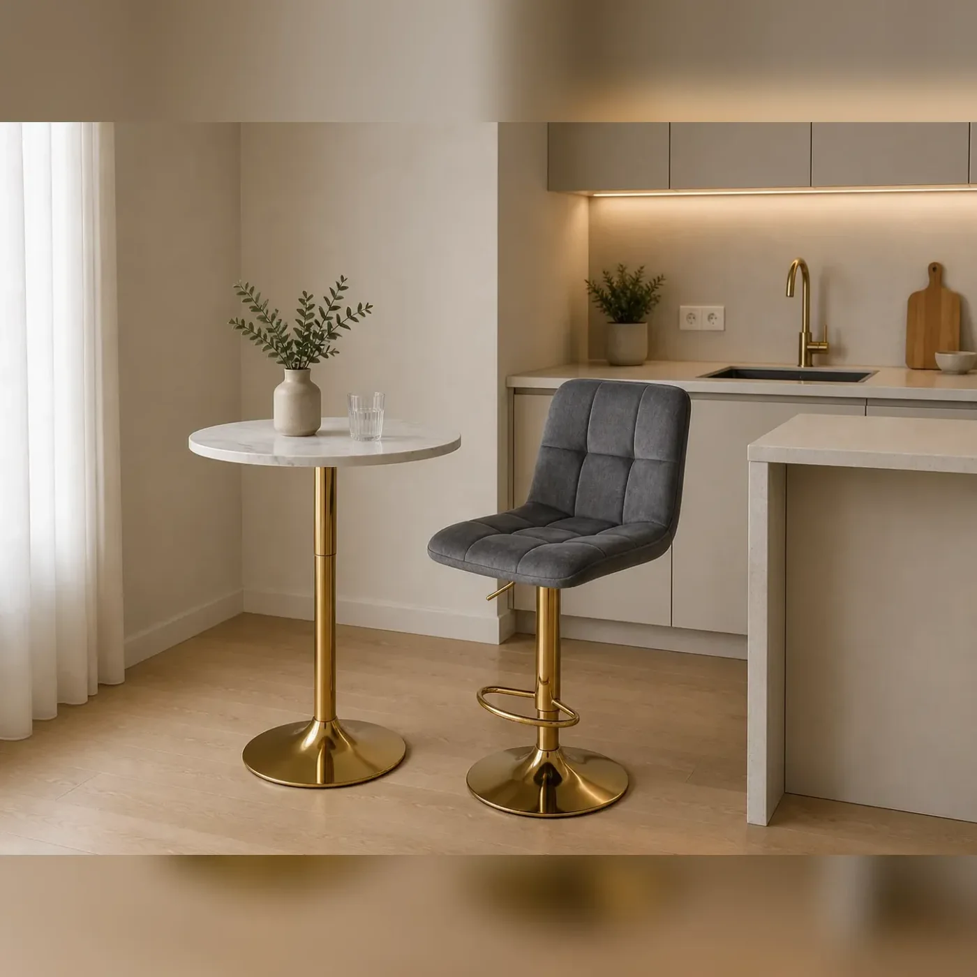 Mesa Tulip Bar Gold