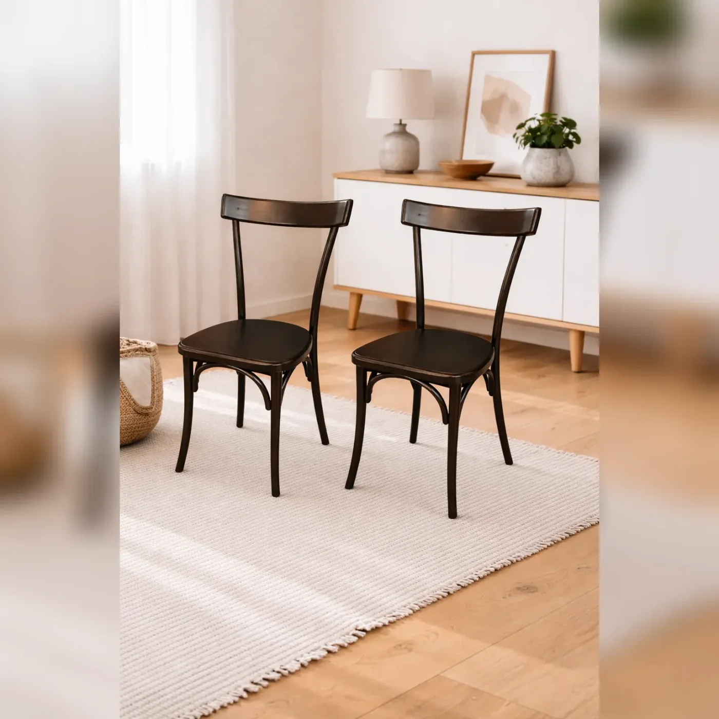 Pack 2 sillas Madera Luisa
