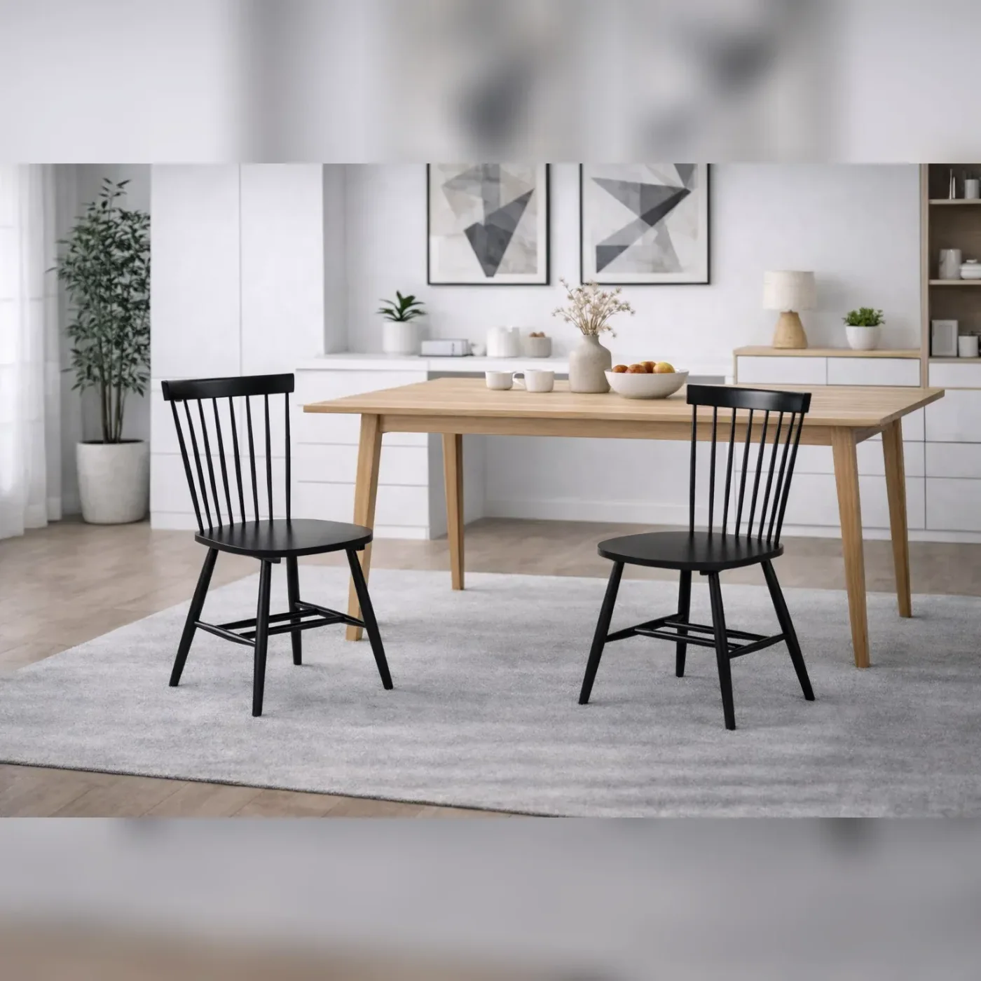 Set de 2 Sillas Windsor Madera