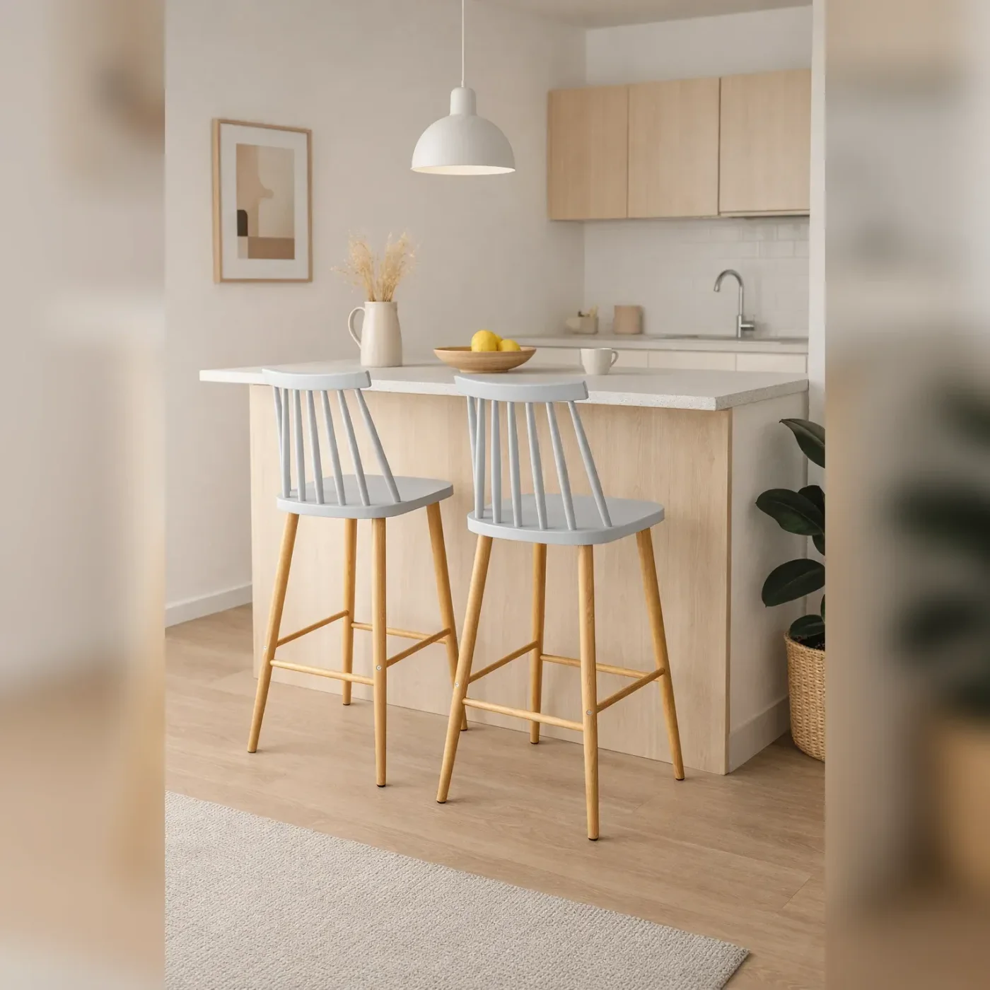 Set de 2 Taburetes Windsor