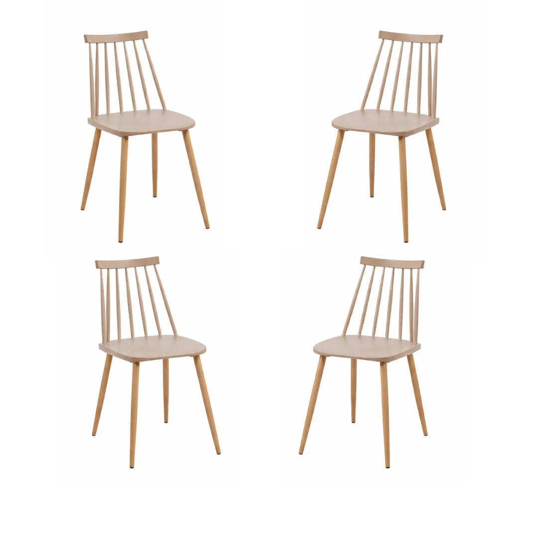 Set de 4 Sillas Windsor Reims