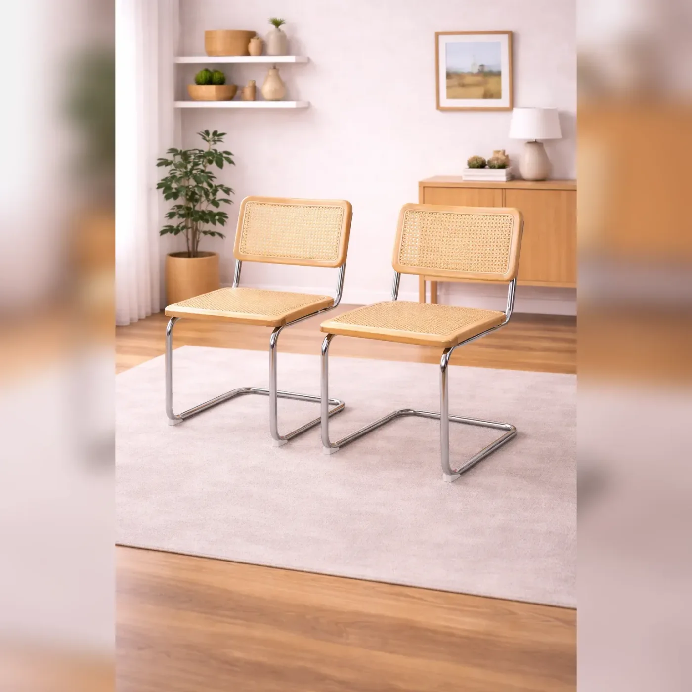 Set de 2 Sillas Breuer Madera