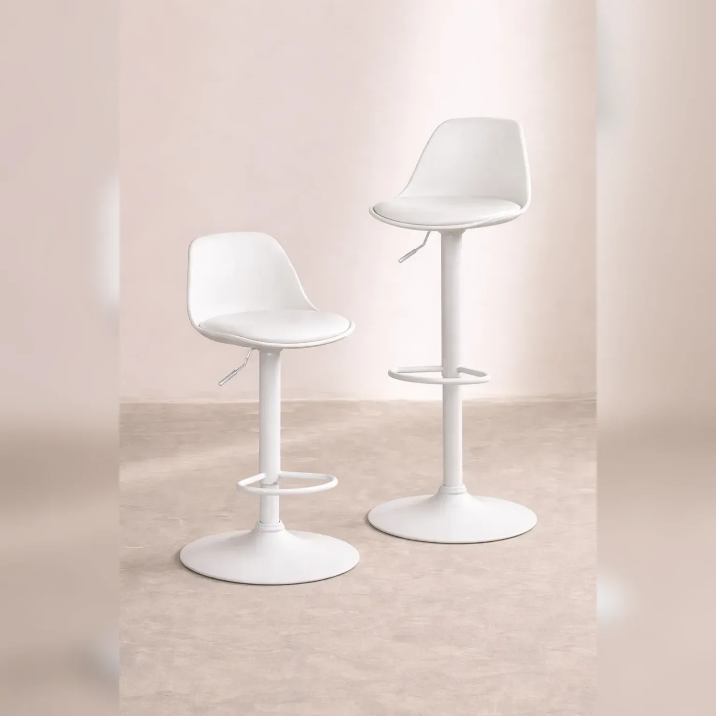 Set de 2 Taburete Tulip Regulable