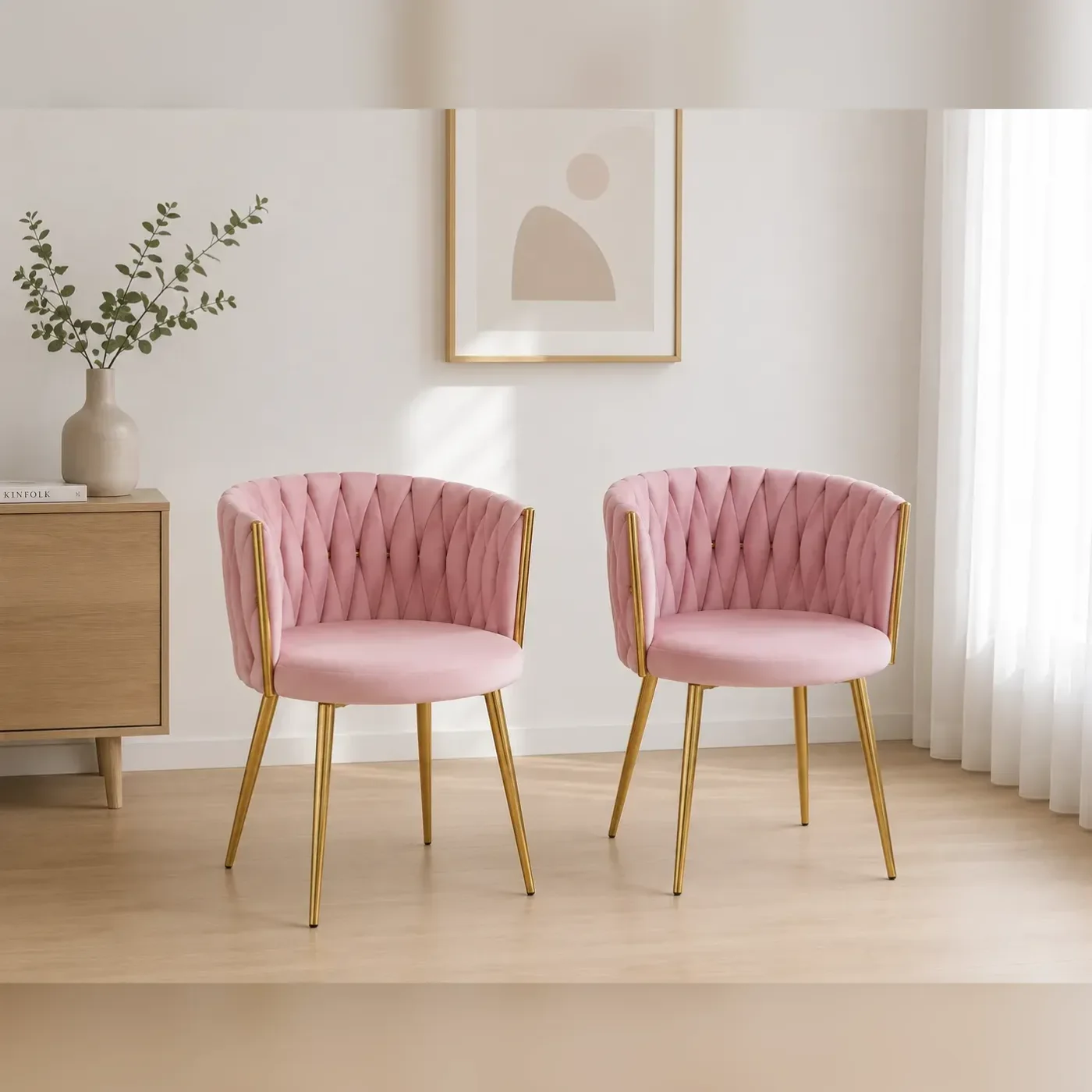 Set de 2 Sitial Monaco Gold
