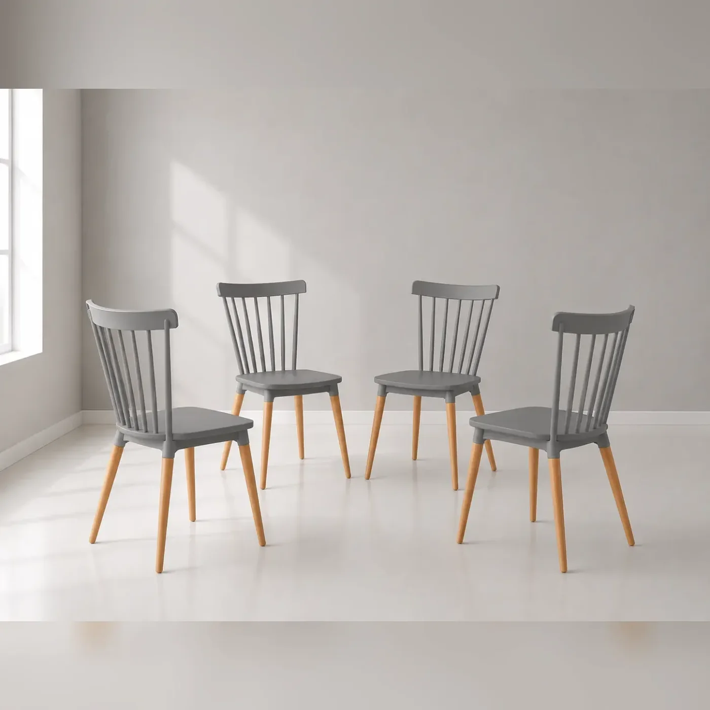 Set de 4 Sillas Windsor
