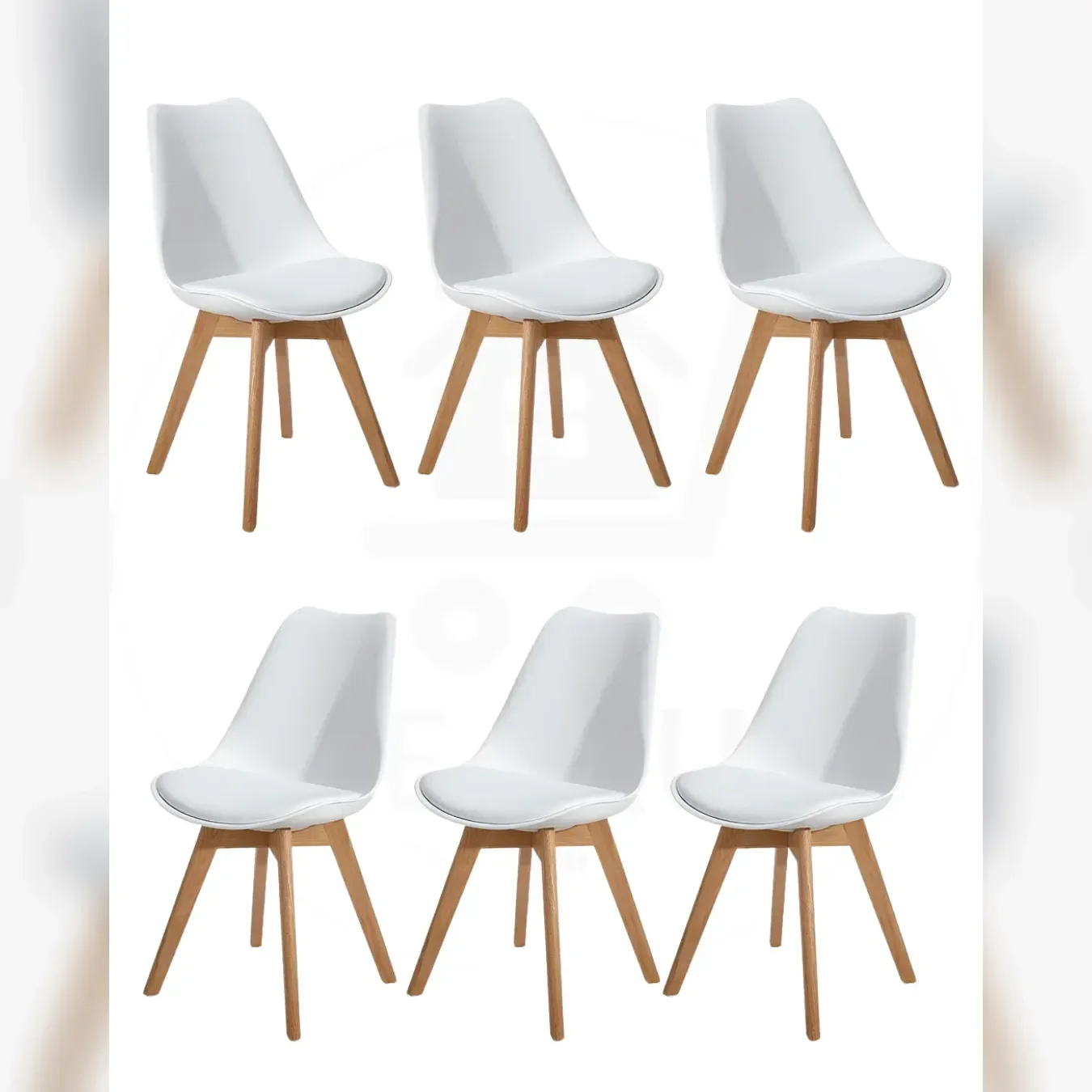 Set de 6 Sillas Tulip