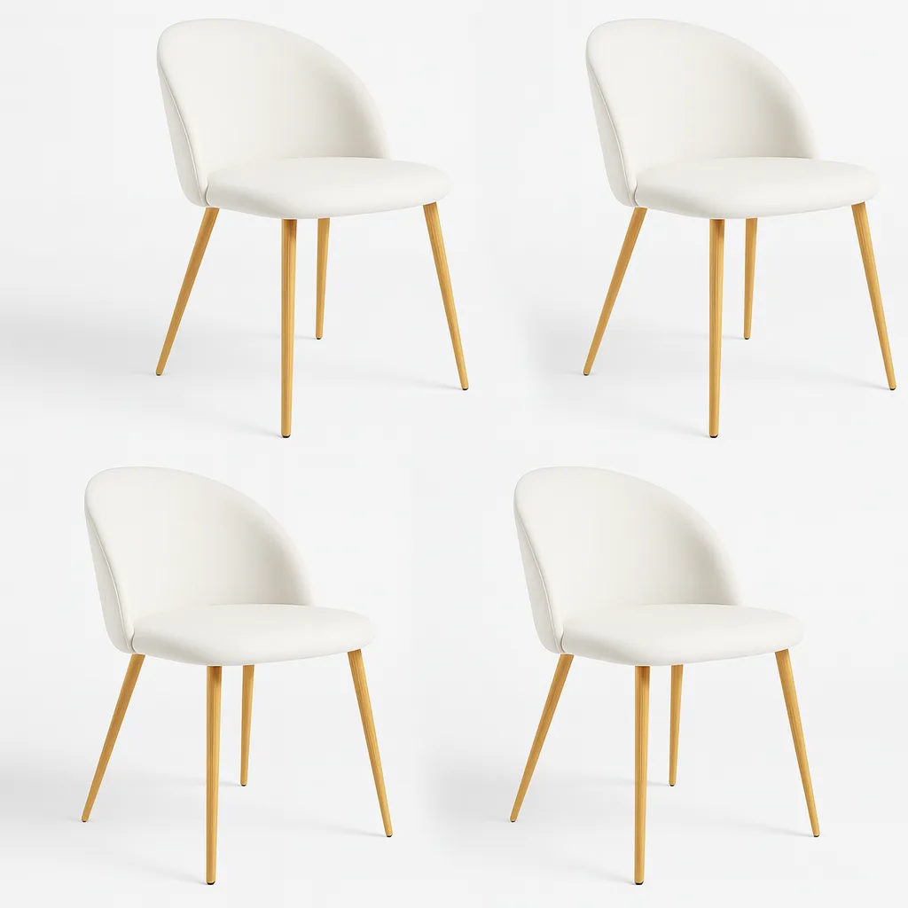 Set de 4 Silla Tokio Lino Wood
