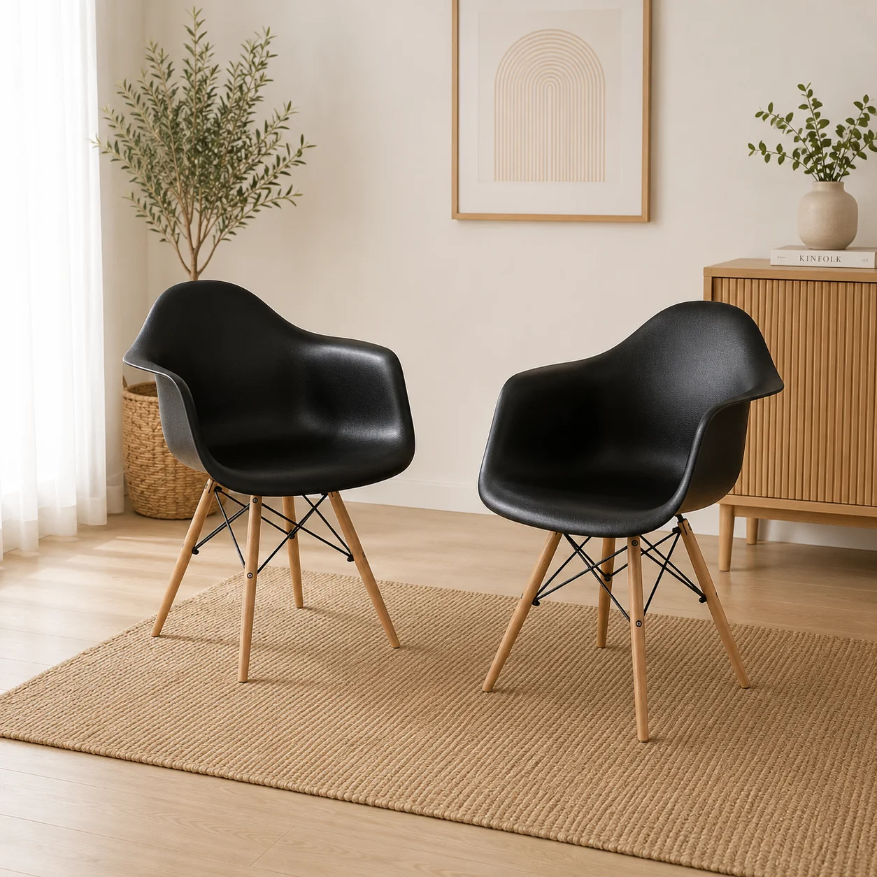 Set de 4 Butaca Eames