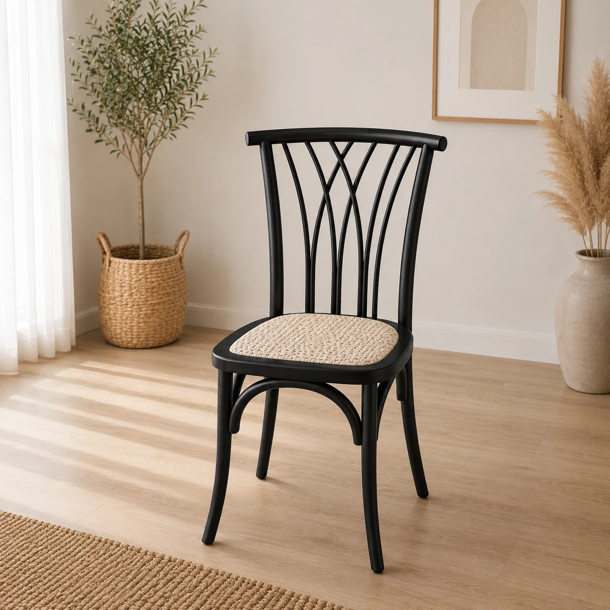 Set de 4 Sillas Alpes Madera