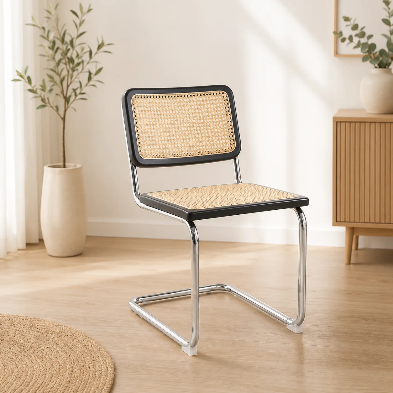 Silla Breuer Madera Rattan