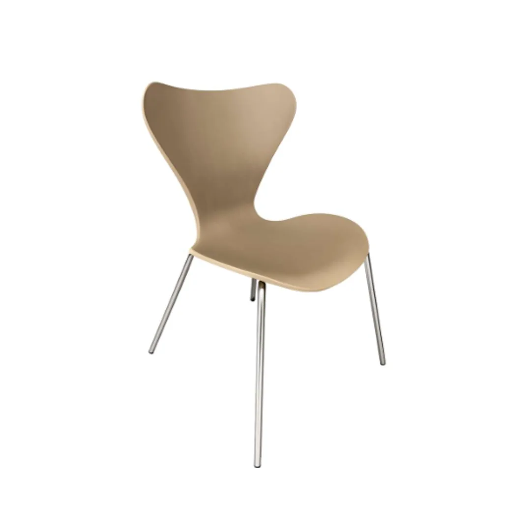 Silla Corazon Polipropileno Silver