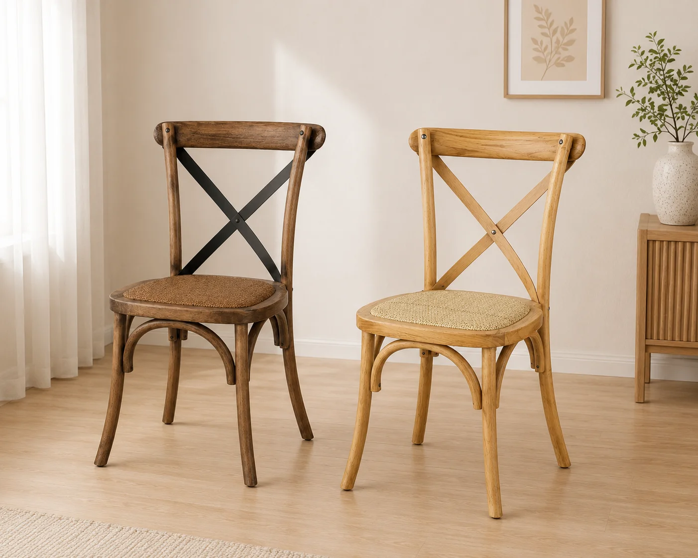 Silla Crossback Madera