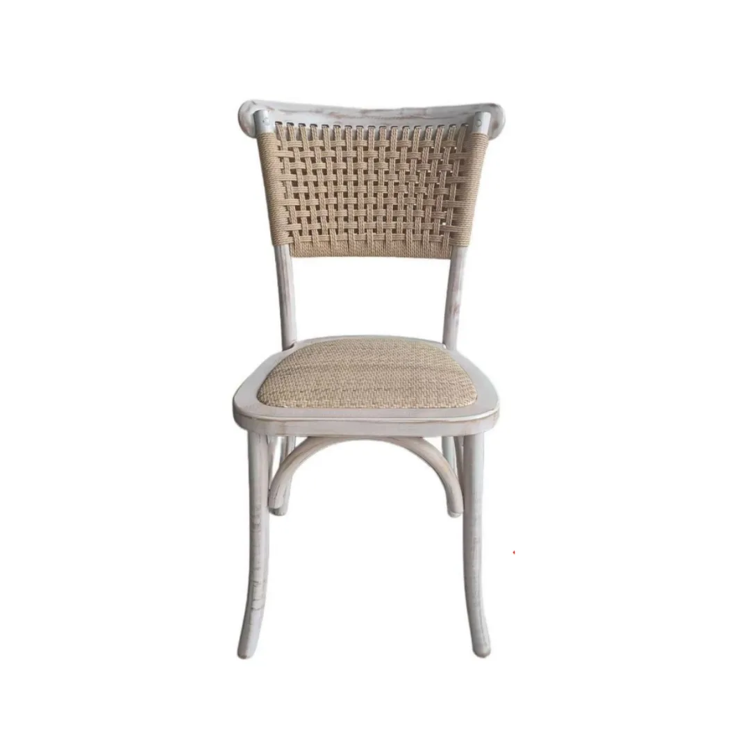 Silla Crossback Madera Yute