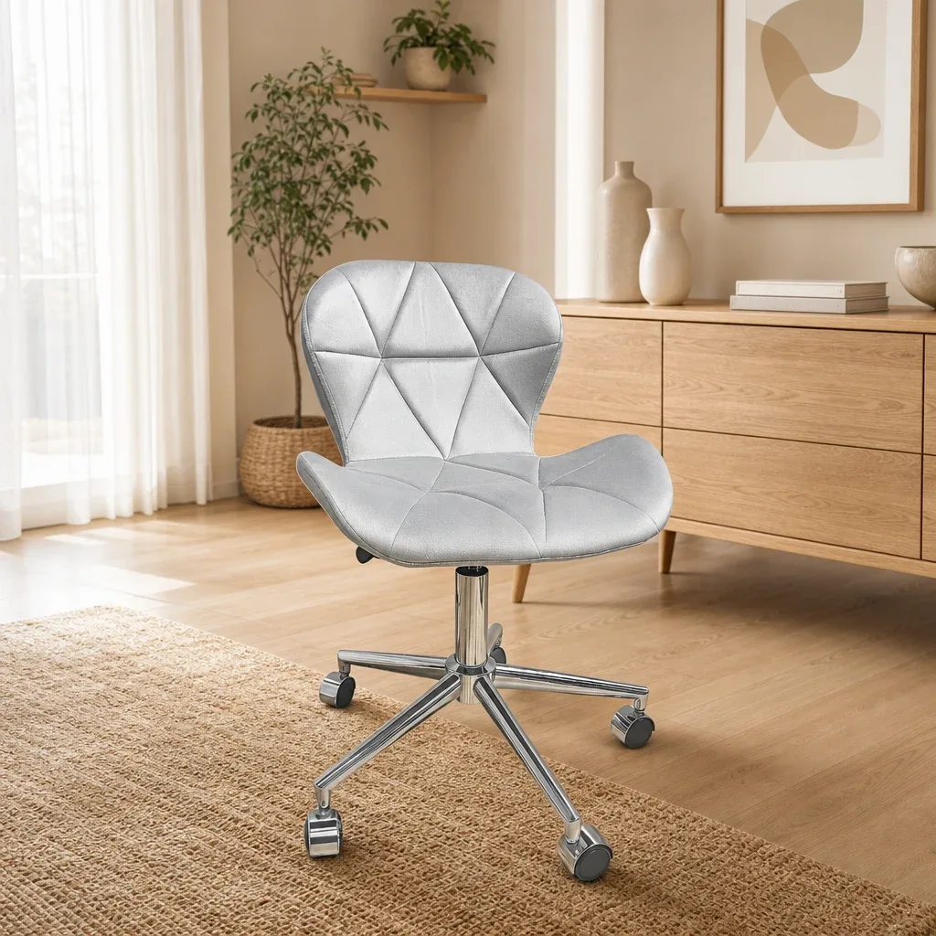 Silla Escritorio Mariposa Silver