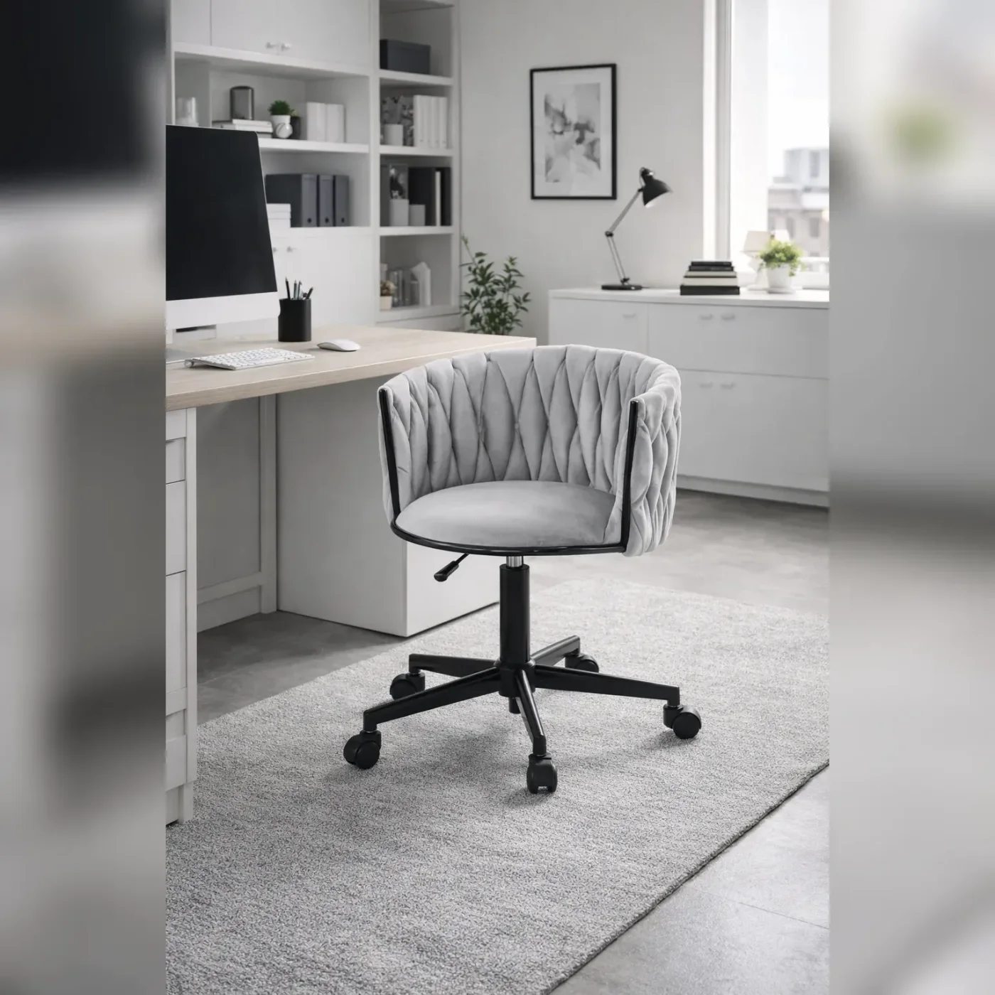 Silla Escritorio Monaco Black