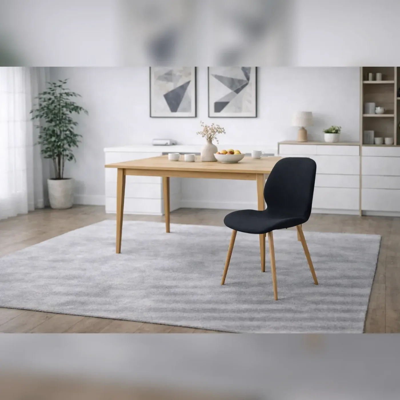 Silla Mariposa Pro lino Wood