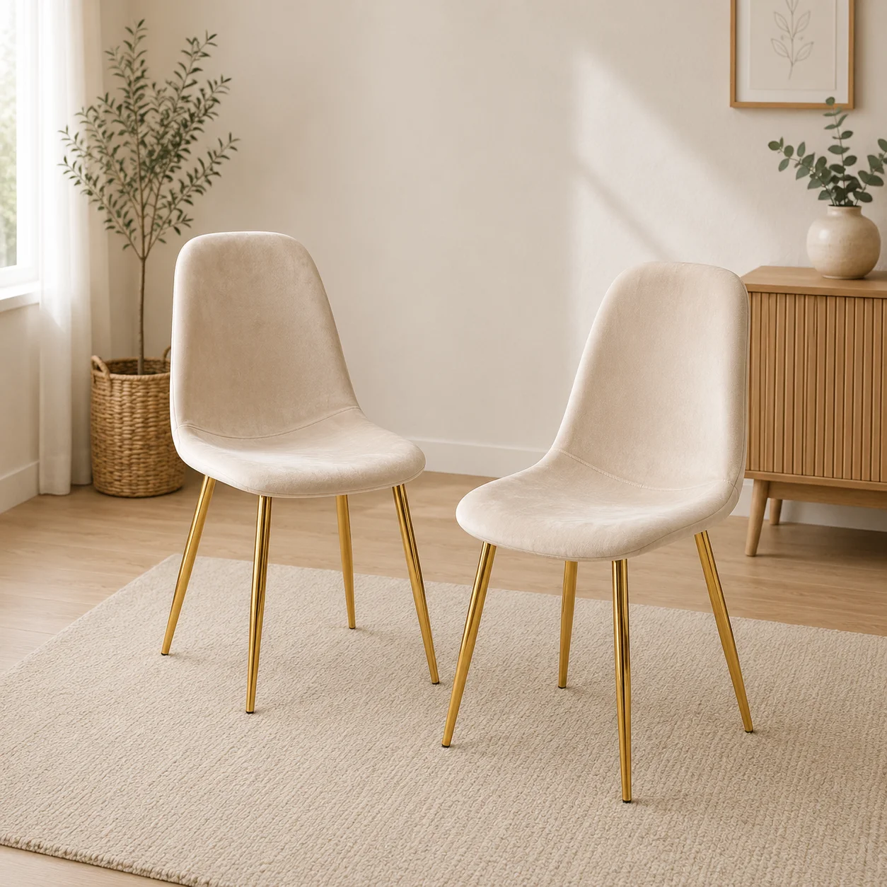Silla Milano Felpa Gold