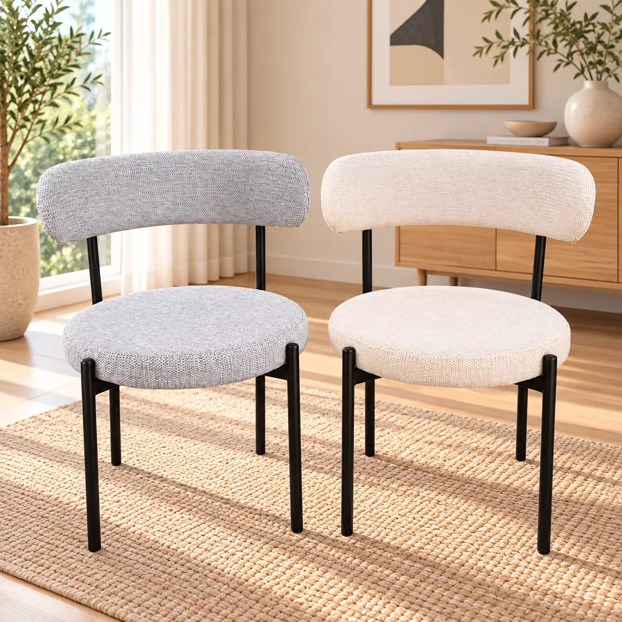 Silla Oslo Lino Arpi Black