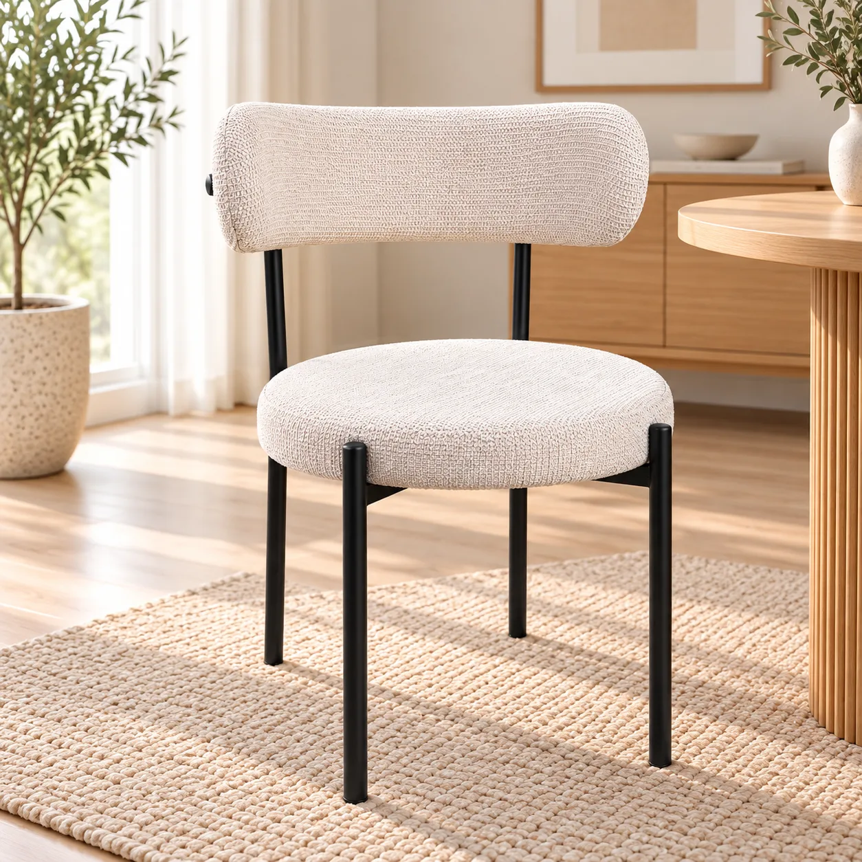 Silla Oslo Lino Arpi Black