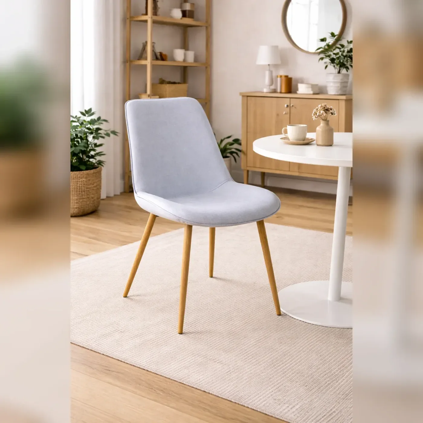 Silla Tiffany Lino Wood