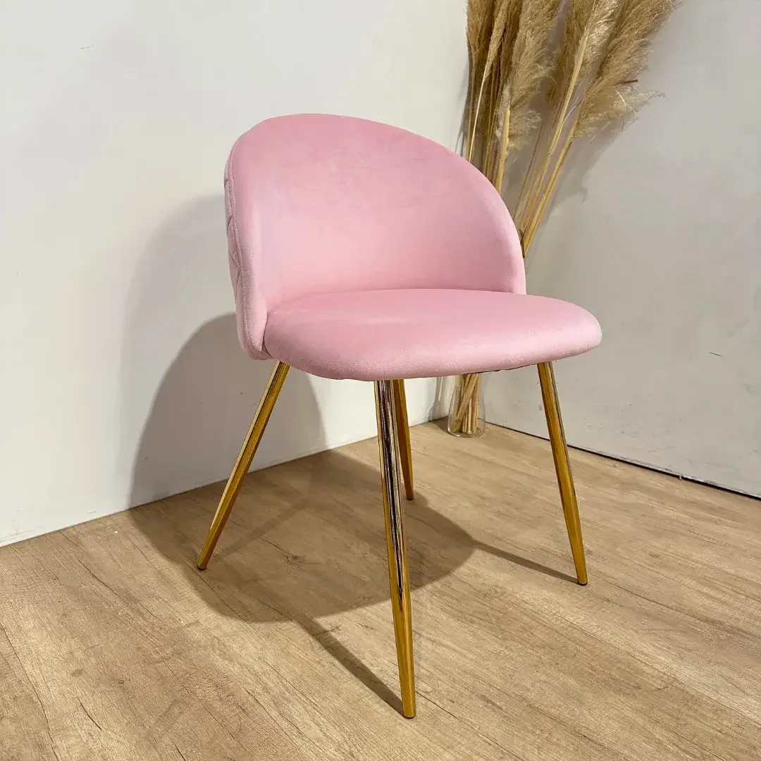Silla Tokio Felpa Gold