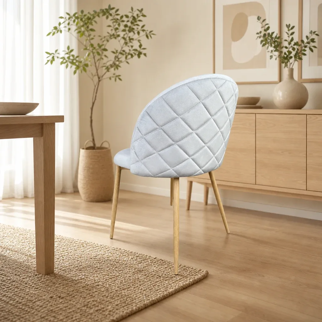 Silla Tokio Felpa Wood