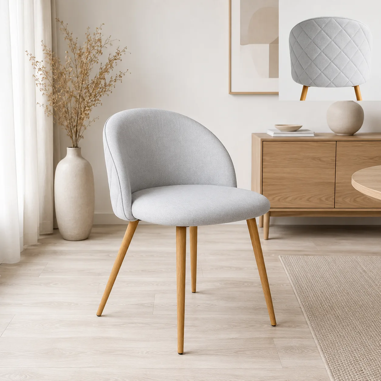 Silla Tokio Lino Arpi Wood