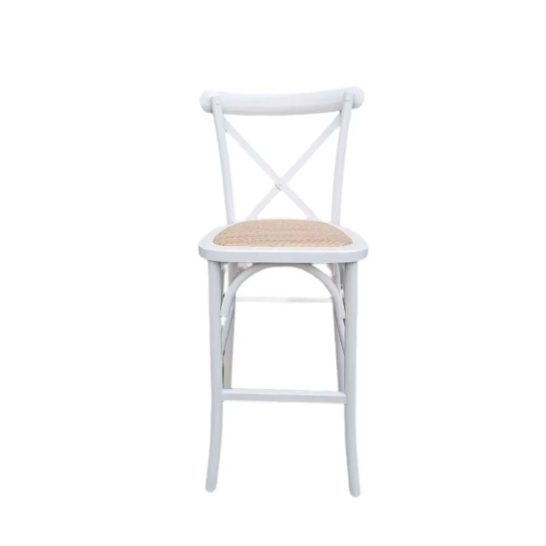 Taburete Crossback Madera
