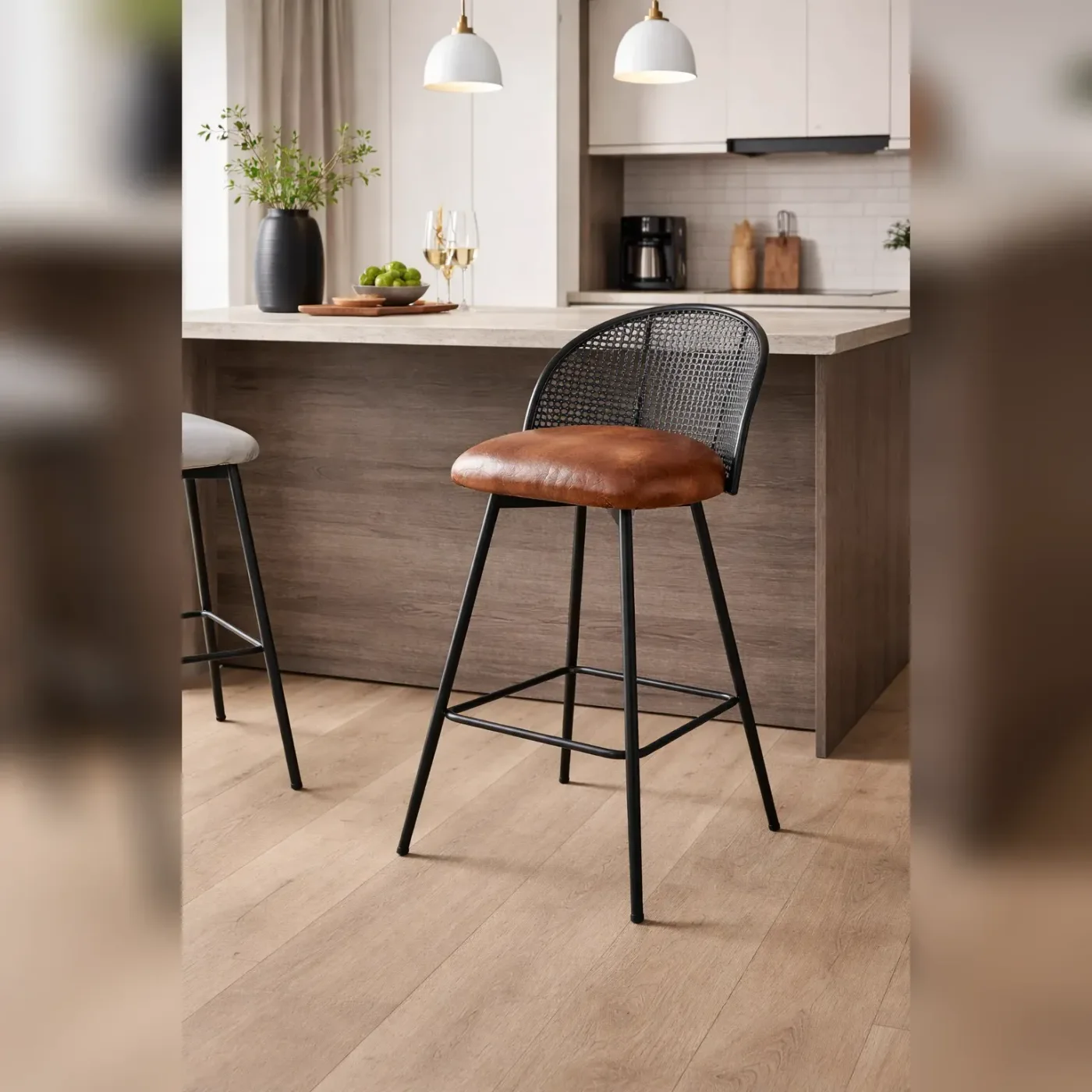 Taburete Tokio 360 Rattan