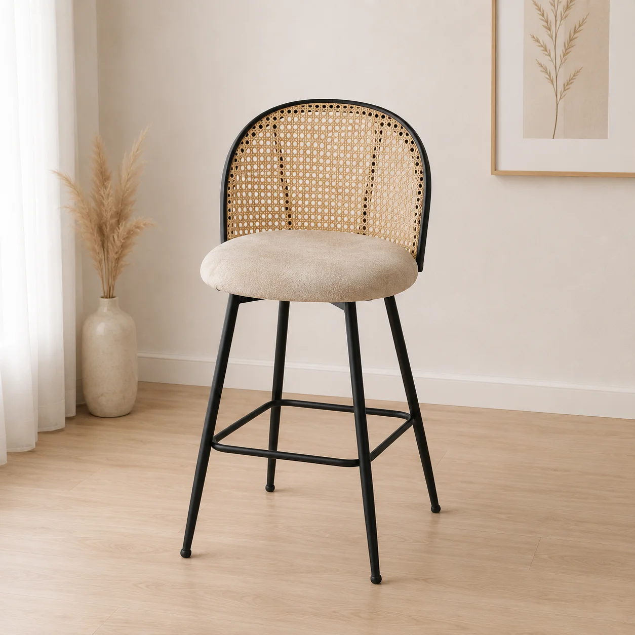Taburete Tokio 360 Rattan