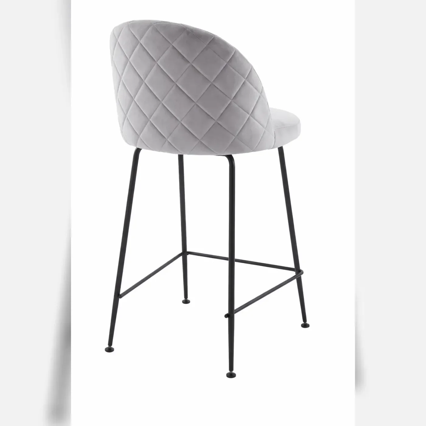 Taburete Tokio Felpa Black